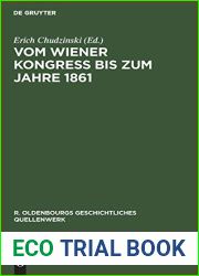 Vom Wiener Kongress Bis Zum Jahre 1861 (R. Oldenbourgs Geschichtliches Quellenwerk) (German Edition)