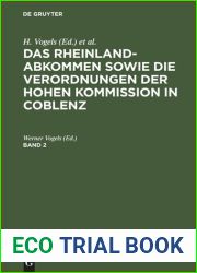 Das Rheinlandabkommen sowie die Verordnungen der Hohen Kommission in Coblenz : Band 2