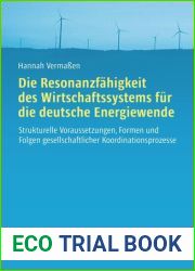 Die Resonanzfahigkeit des Wirtschaftssystems fur die deutsche Energiewende