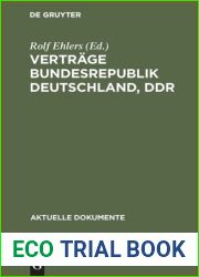 Vertrage Bundesrepublik Deutschland - DDR.