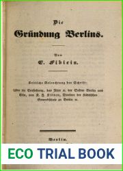 Die Grundung Berlins. Kritische Beleuchtung der Schrift