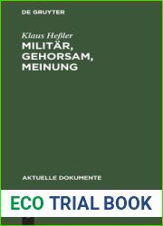 Militar, Gehorsam, Meinung: (Dokumente Zur Diskussion in Der Bundeswehr) (Aktuelle Dokumente) (German Edition)