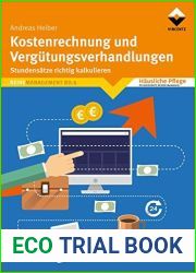 Kostenrechnung und Vergutungsverhandlungen: Stundensatze richtig kalkulieren (Hausliche Pflege) (German Edition)