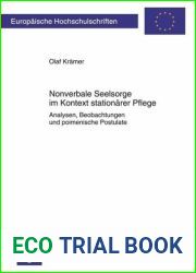Nonverbale Seelsorge im Kontext stationaerer Pflege