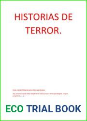 Historias de Terror (Spanish Edition)