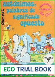 Antonimos: palabras de significado opuesto vol. 7 (Spanish Edition)