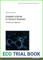 Exempla externa in Cicero|s Orations