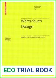 Worterbuch Design: Begriffliche Perspektiven des Design