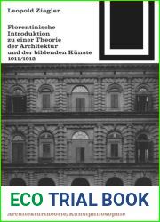 Florentinische Introduktion zu einer Theorie der Architektur und der bildenden Kunste