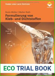 Formulierung von Kleb- und Dichtstoffen