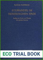 Stilwandel im homerischen Epo