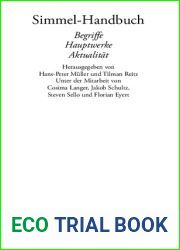 Simmel-Handbuch. Begriffe, Hauptwerke, Aktualitat