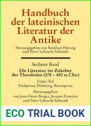 Handbuch der lateinischen Literatur der Antik