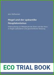 Hegel und der spatantike Neuplatonismu
