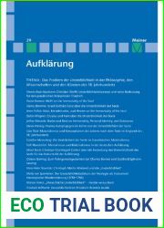Aufklarung, Band 2