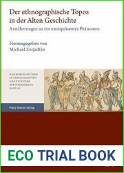 Der ethnographische Topos in der Alten Geschicht