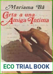 Carta a una amiga intima (Spanish Edition)