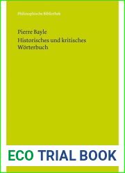 Historisches und kritisches Worterbuch. Eine Auswahl.