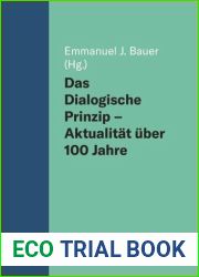 Das Dialogische Prinzip - Aktualitat uber 100 Jahre