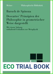 Descartes| Prinzipien der Philosophie in geometrischer Weise dargestell