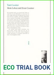 Mein Leben mit Ernst Cassirer
