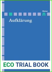 Aufklarung, Band 1