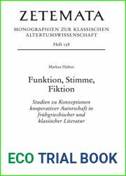 Funktion, Stimme, Fiktio