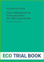Kants Metaphysische Anfangsgrunde der Naturwissenschaf
