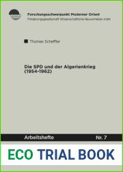 Die SPD und der Algerienkrieg 1954-1962