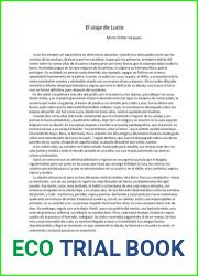 El viaje de Lucio (Spanish Edition)