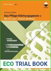 Das Pflege-Starkungsgesetz 1