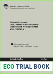 Globale Prozesse und Akteure des Wandels