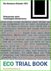 Die Bauhaus-Debatte 1953: Dokumente einer verdrangten Kontroverse (Bauwelt Fundamente, 100) (German Edition)