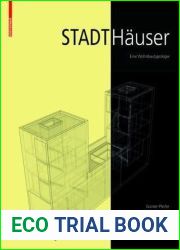 Stadthauser: Eine Wohnbautypologie (German Edition)