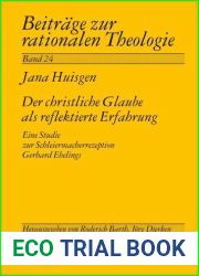 Der christliche Glaube als reflektierte Erfahrung (German Edition)