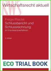 Schlussbericht und Schlussrechnung (German Edition)