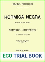 Hormiga negra (Spanish Edition)