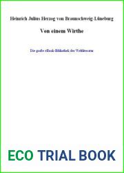 Von einem Wirthe (German Edition)