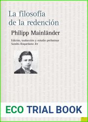 La filosofia de la redencion (Spanish Edition)