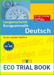 Langenscheidt Kurzgrammatik Deutsch