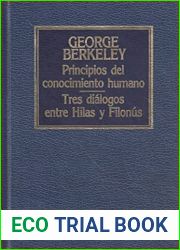 Principios del conocimiento humano - Tres dialogos entre Hilas y Filonus